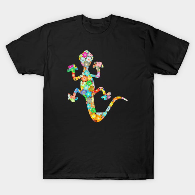 Cute Lizard Reptile Gecko Pet T-Shirt by BuddyandPrecious